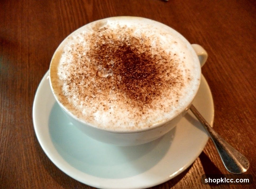 Cappuccino with Chocolate Sprinkles