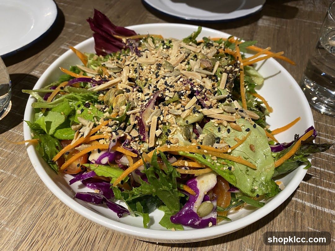 Salad with Mixed Greens and Seeds