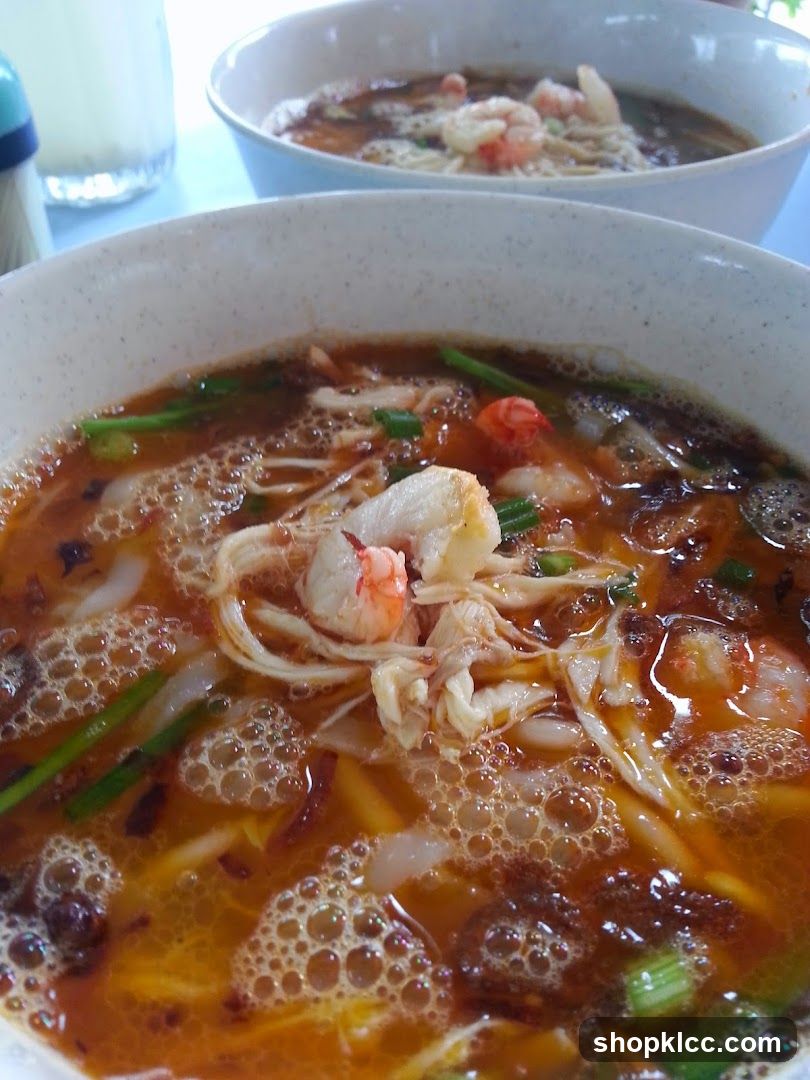 Noodle Soup with Shrimp