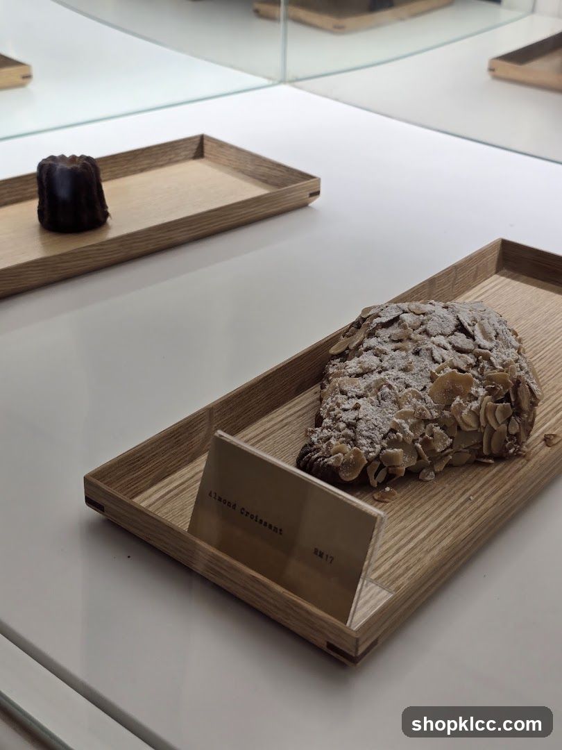Almond Croissant and Canelé