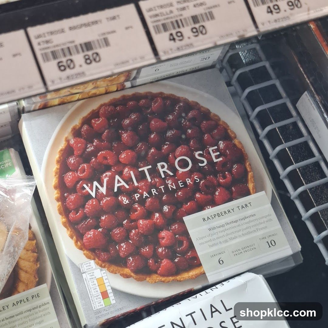 Waitrose Raspberry Tart Packaging