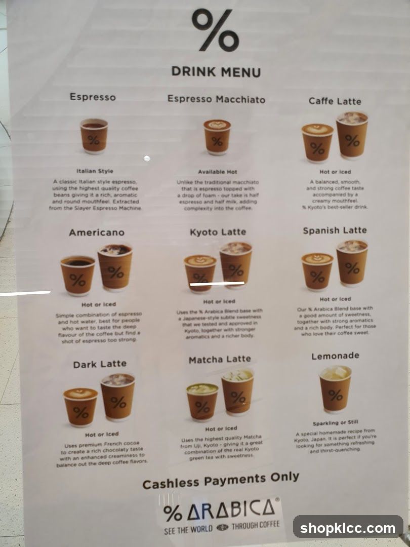 DRINK MENU