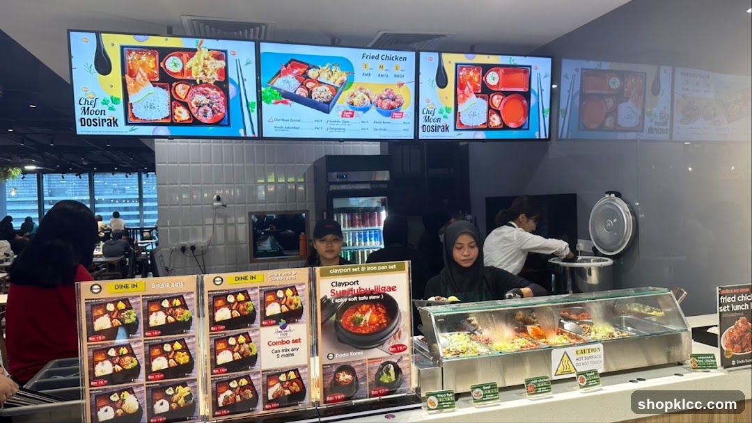 Korean Food Counter