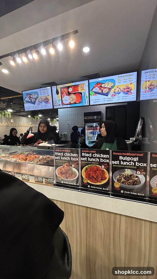 Korean Food Stall