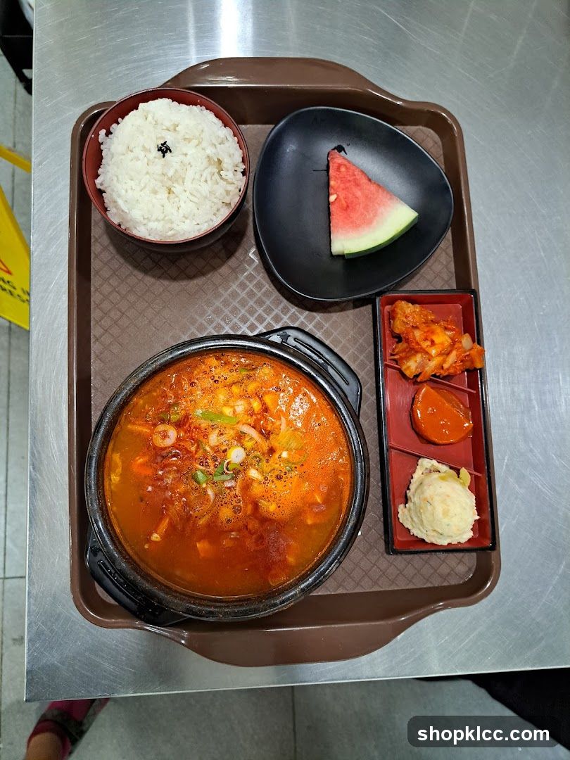 Korean Meal Tray