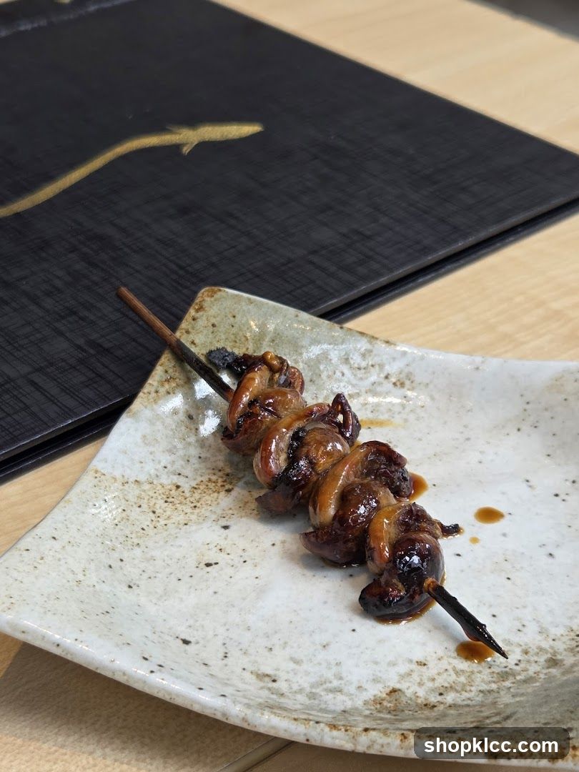 Grilled Eel Skewer