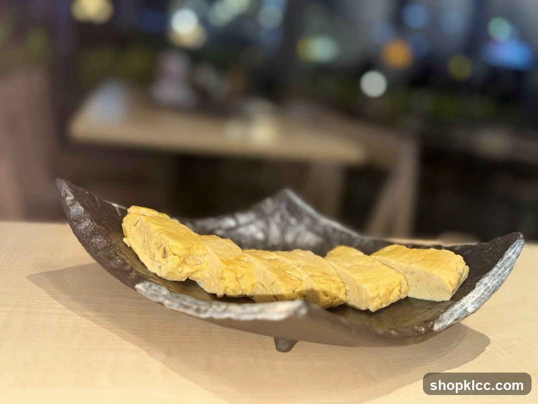 Tamagoyaki on a Plate