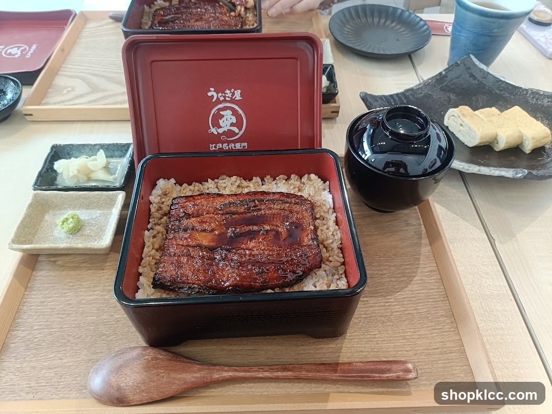Unagi Donburi Meal
