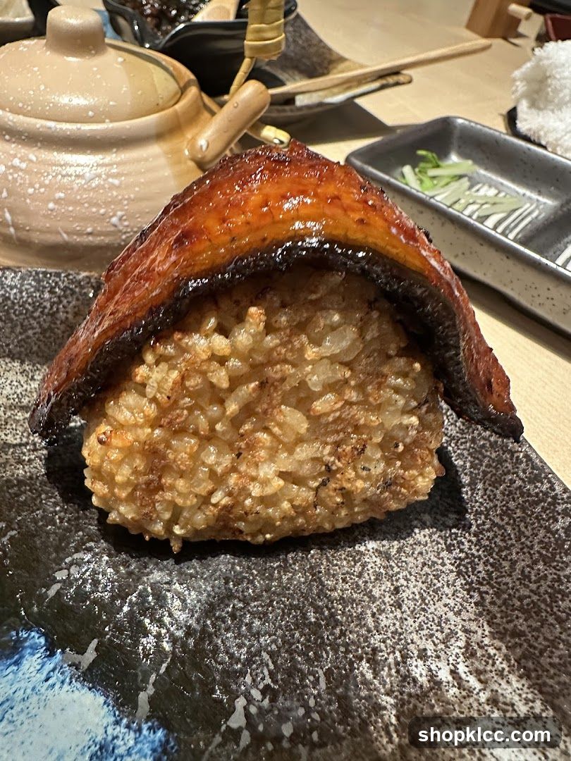 Onigiri with Glazed Topping