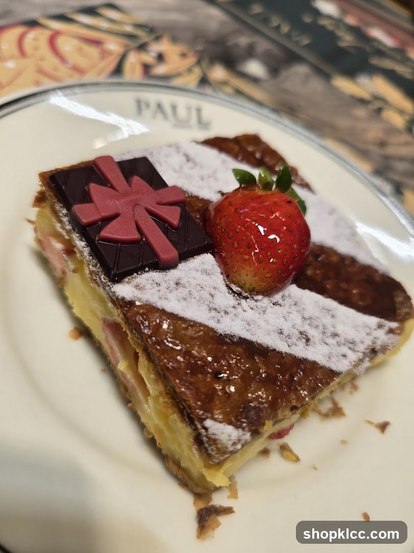 Strawberry Napoleon Pastry
