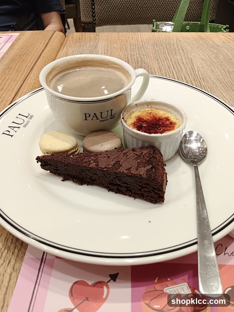 Dessert Platter with Coffee