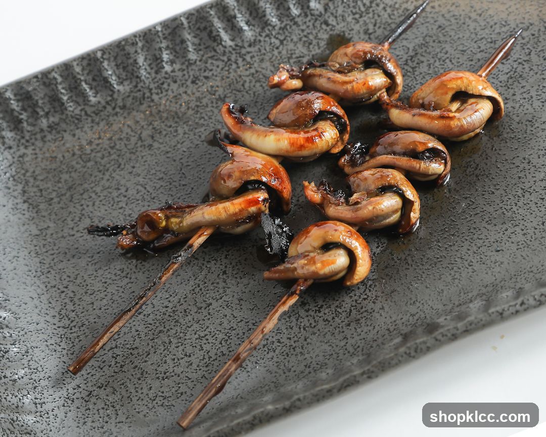 Grilled Eel Skewers