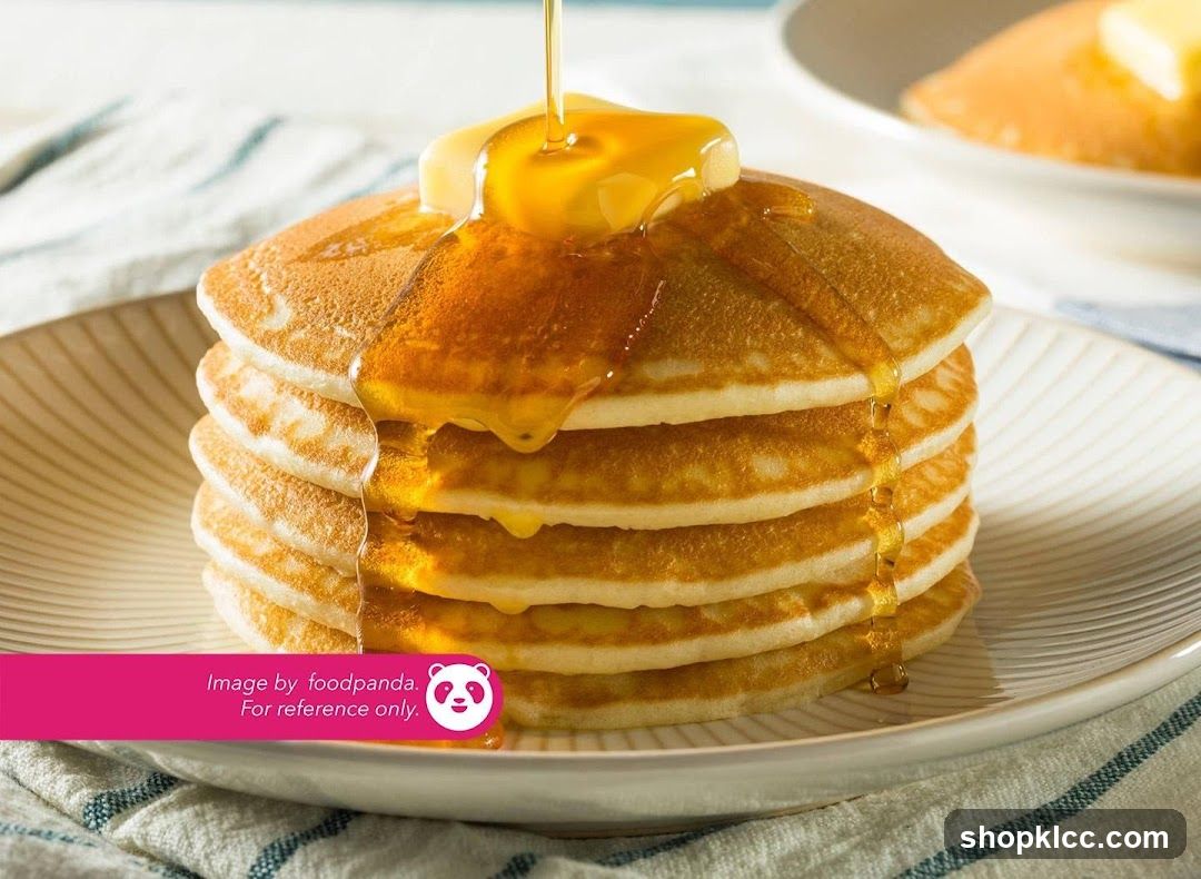 Pancakes with Syrup