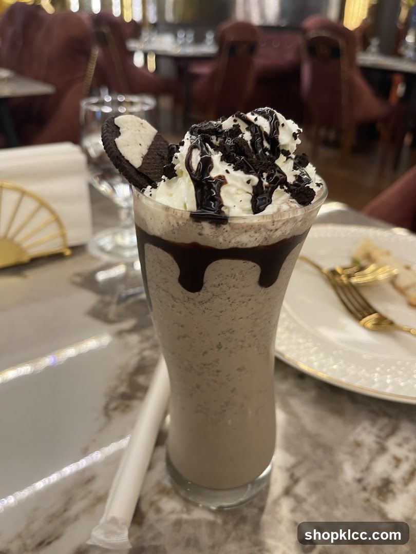 Oreo Milkshake