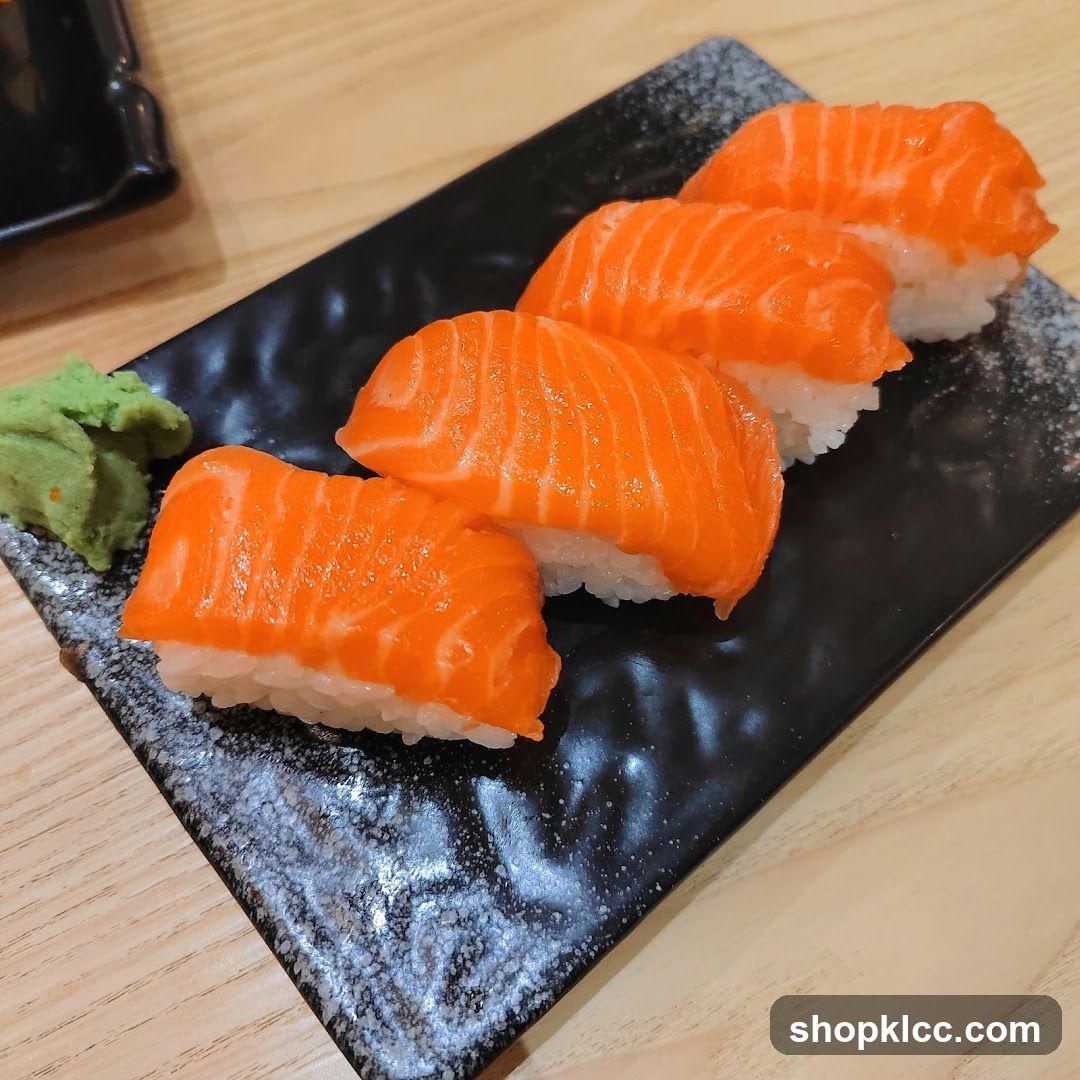 Salmon Nigiri Sushi