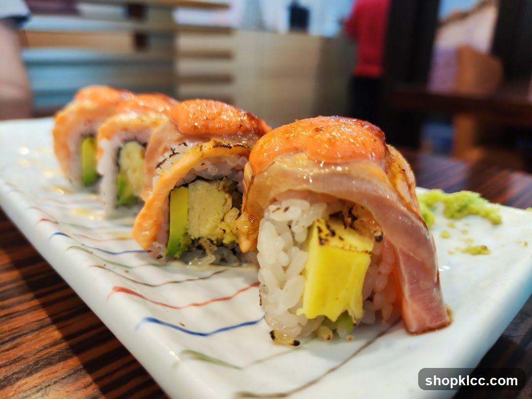 Salmon Sushi Rolls