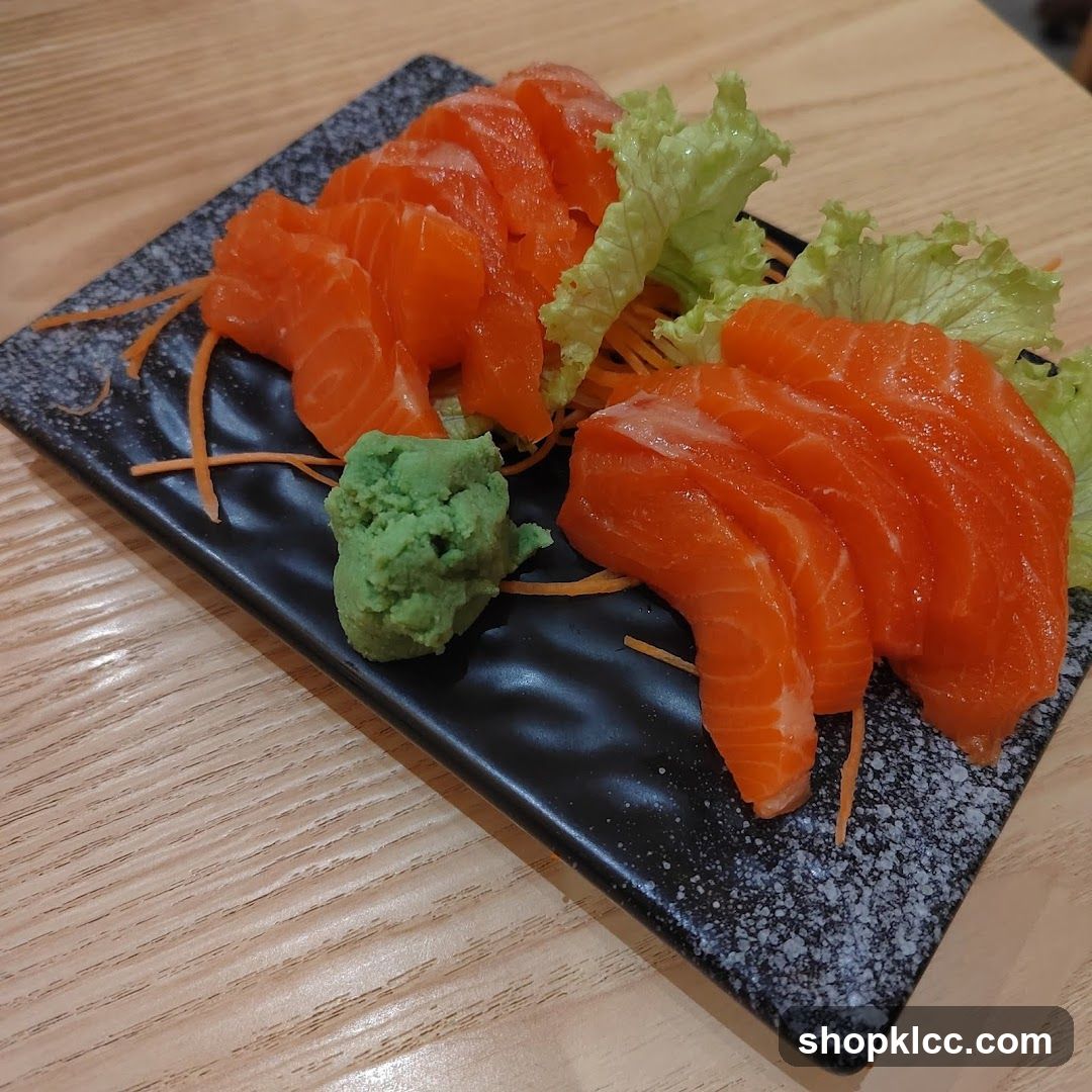 Salmon Sashimi
