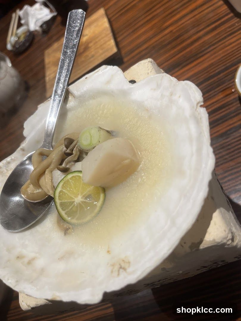 Scallop and Mushroom Dish