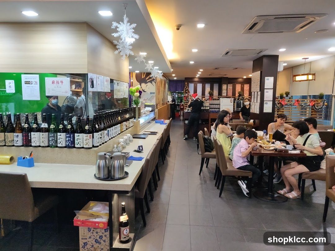 Japanese Restaurant Interior