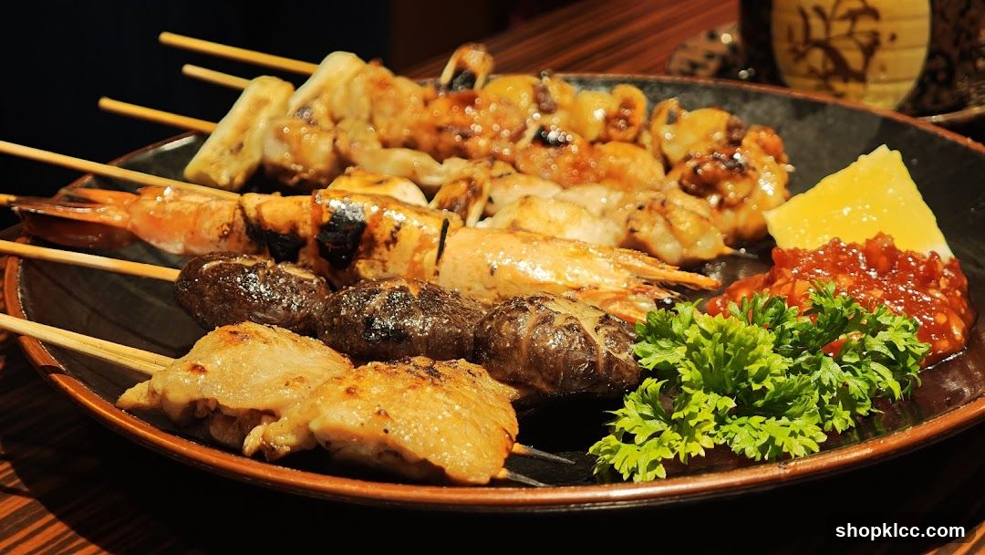Assorted Skewers with Dipping Sauce