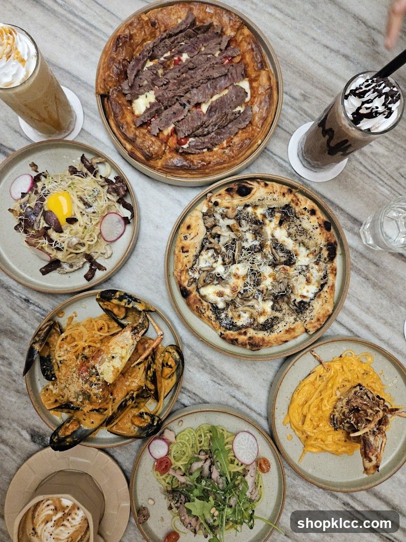 Assortment of Dishes