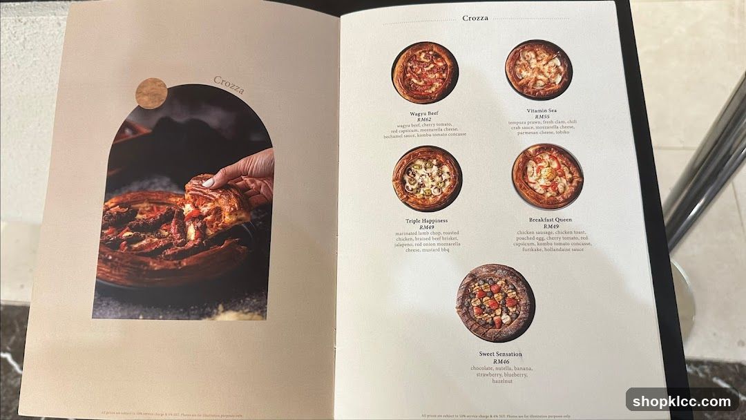 Crozza Menu