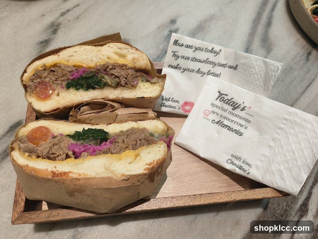 Sandwich and Napkins