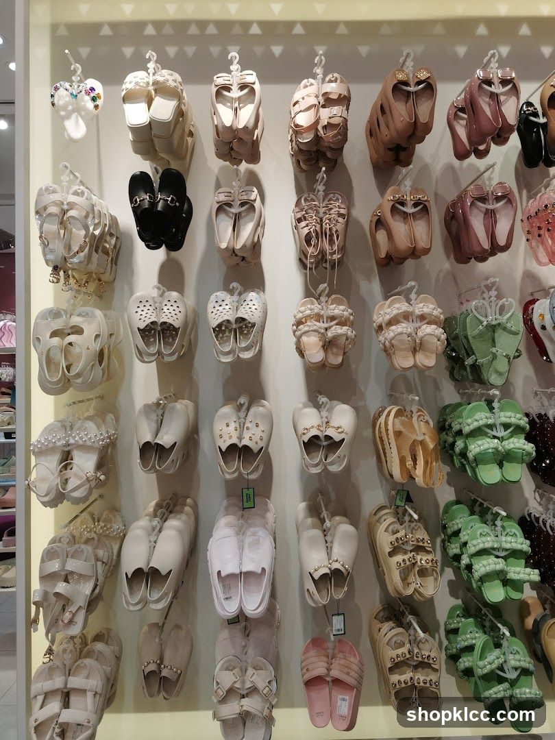 Display of Women's Footwear