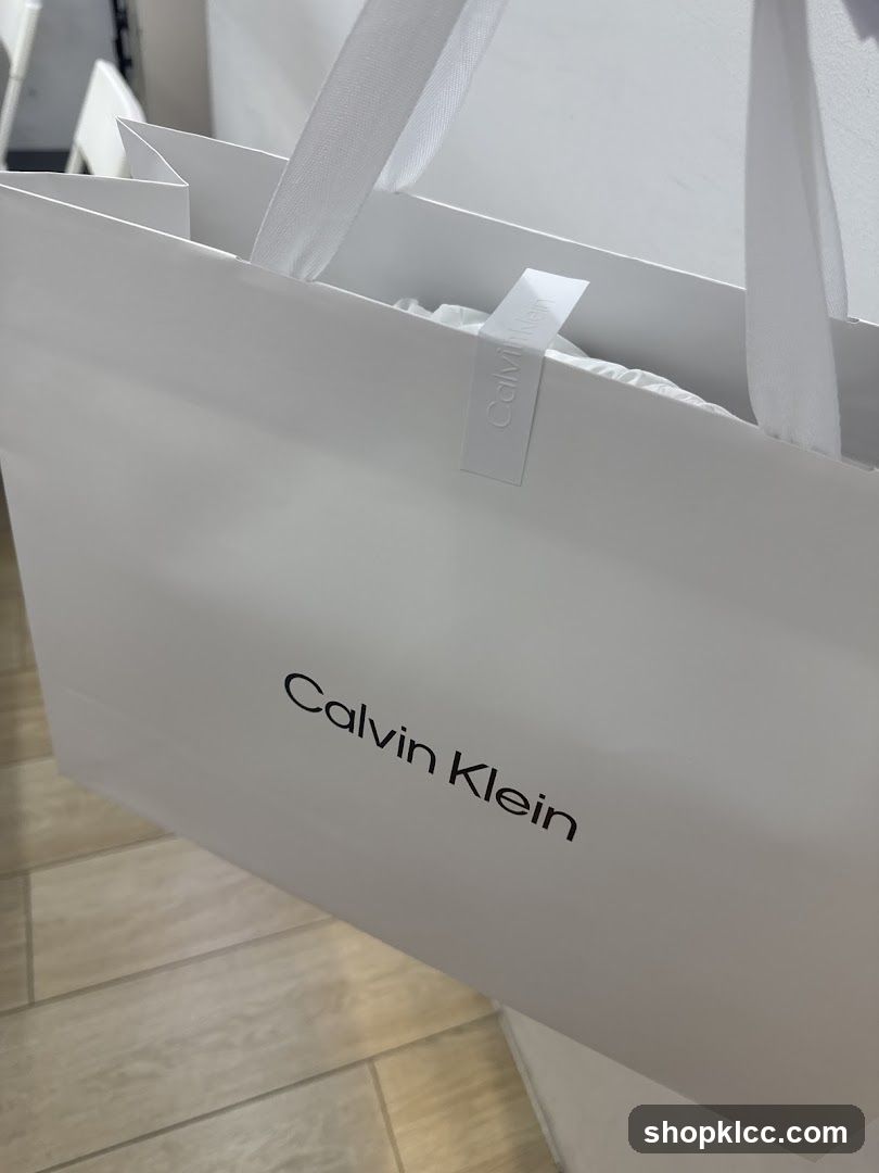 Calvin Klein Shopping Bag