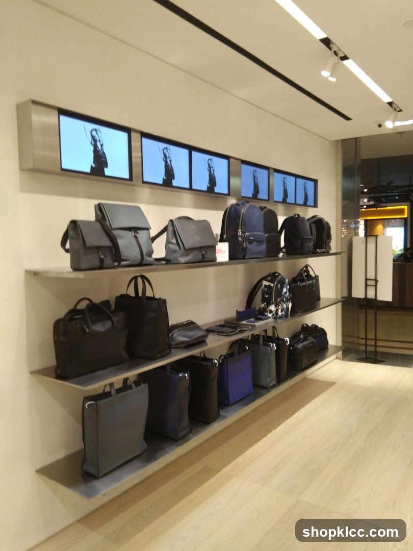Bags on Display