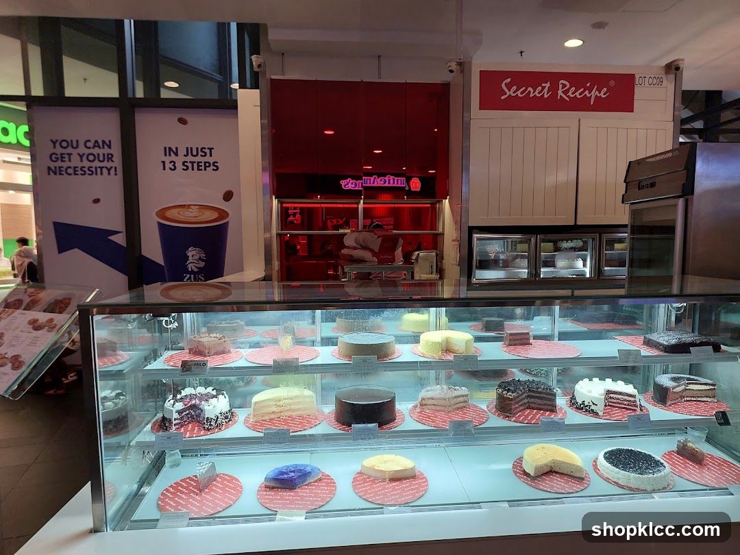 Secret Recipe Cake Display