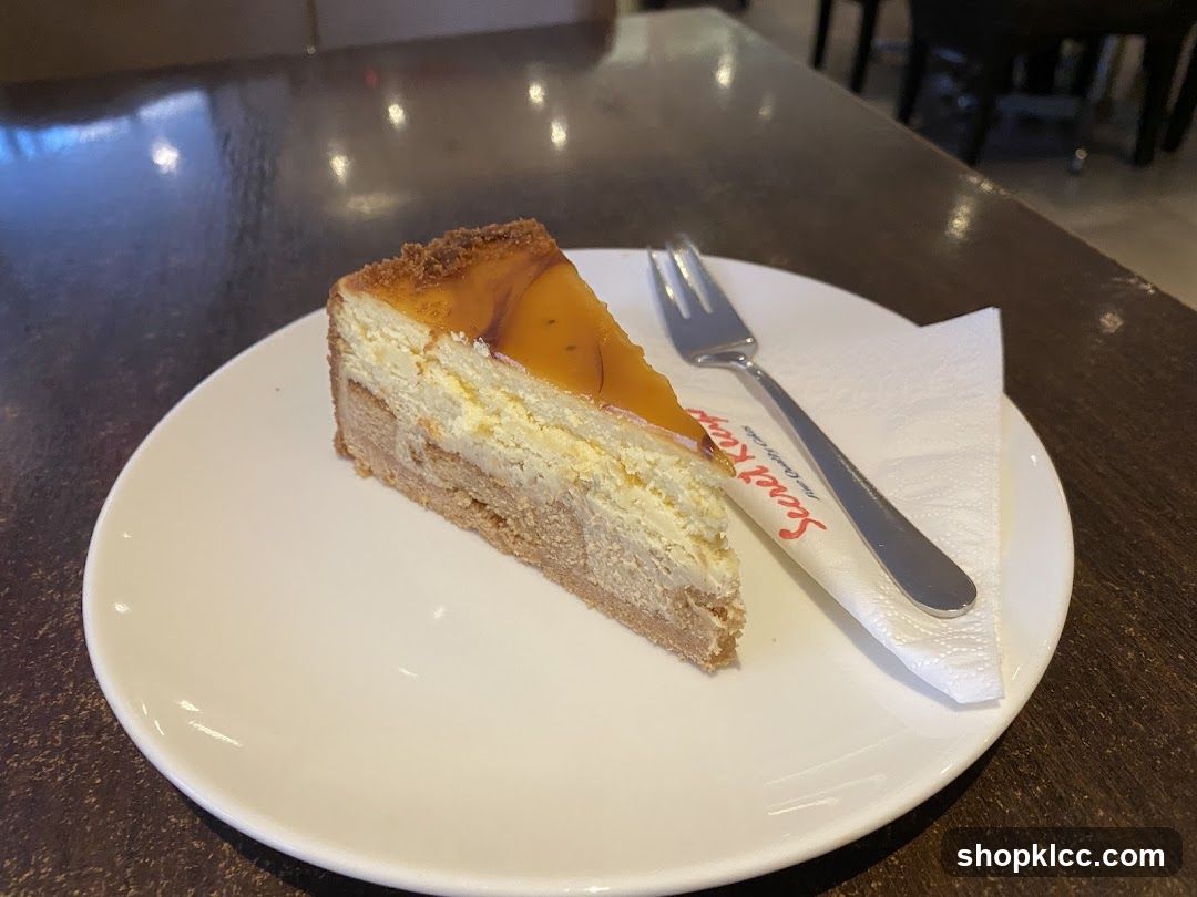 Cheesecake Slice with Fork