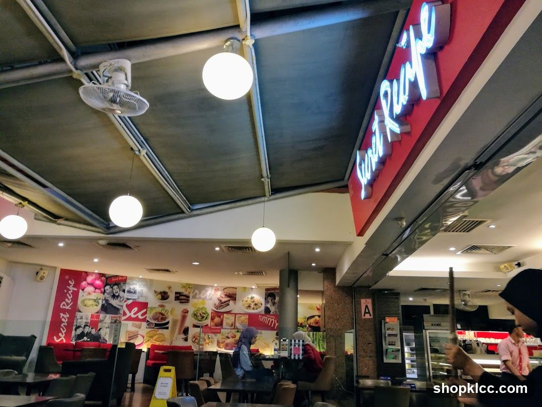 Interior of Secret Recipe Cafe