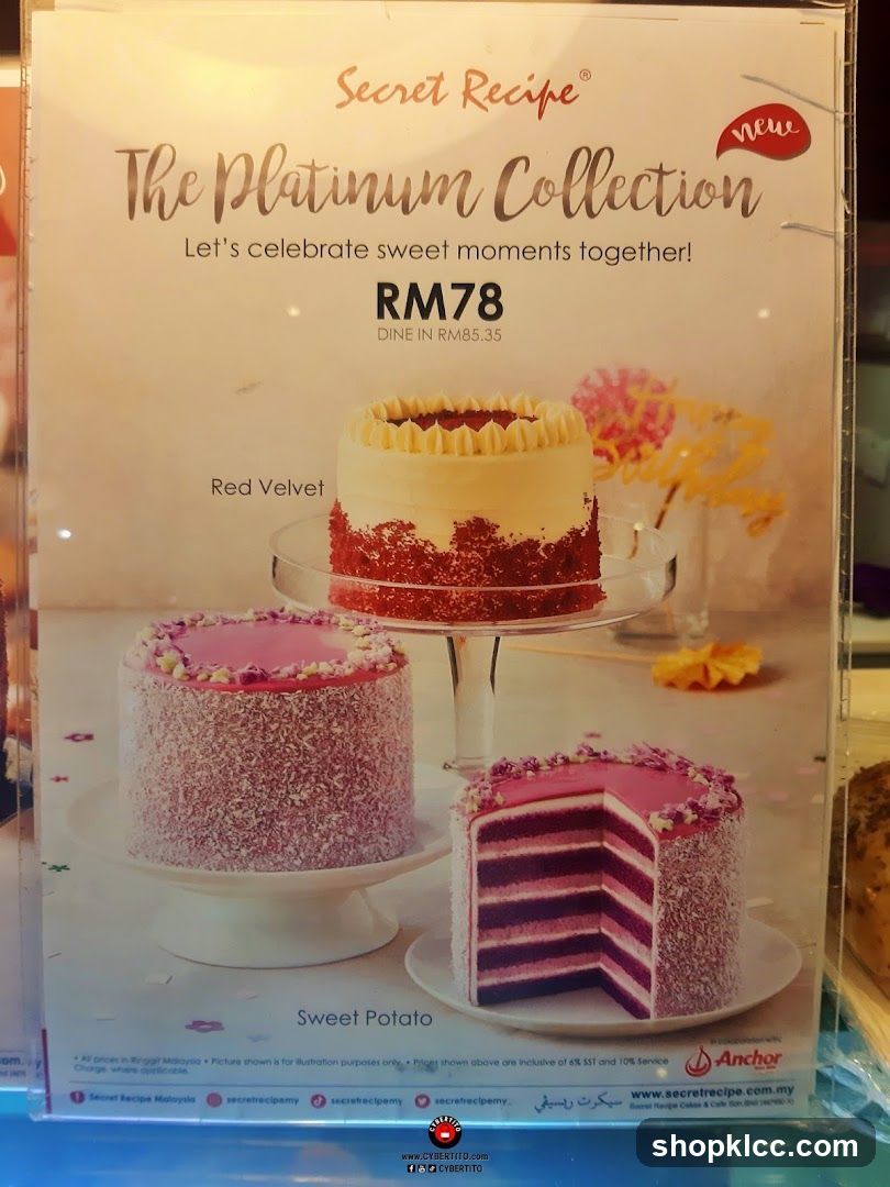 Secret Recipe Platinum Collection Promotion