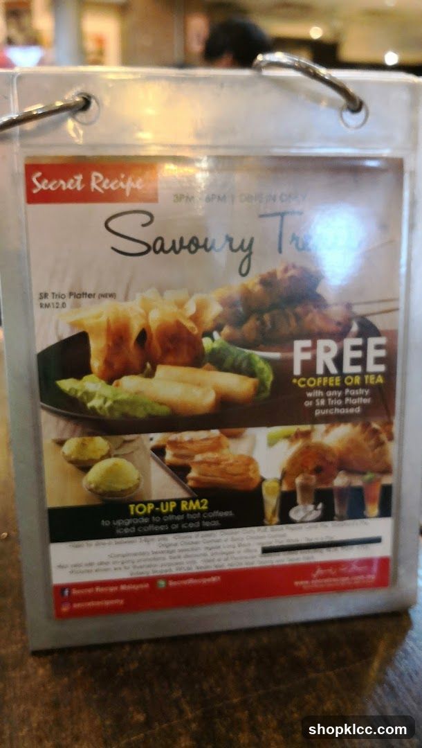 Secret Recipe Savoury Trio