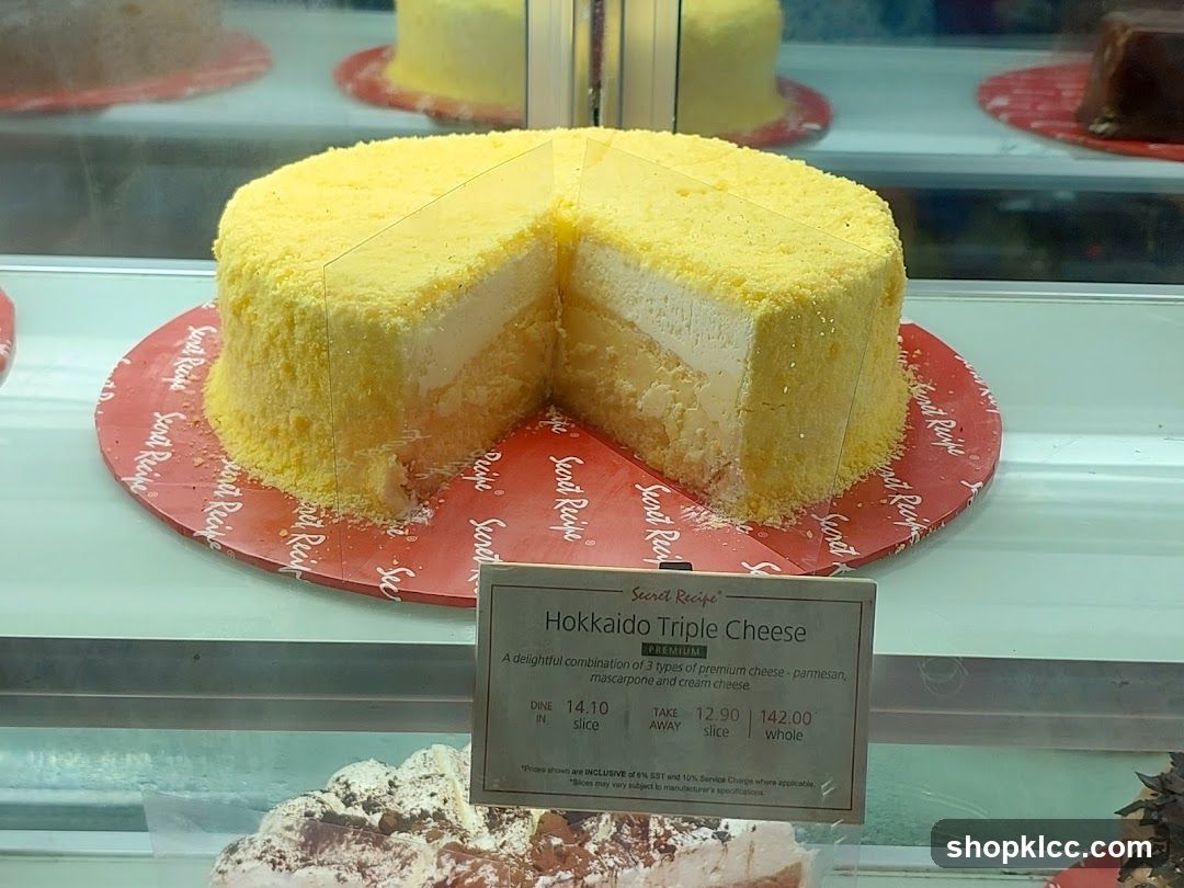 Hokkaido Triple Cheese Cake