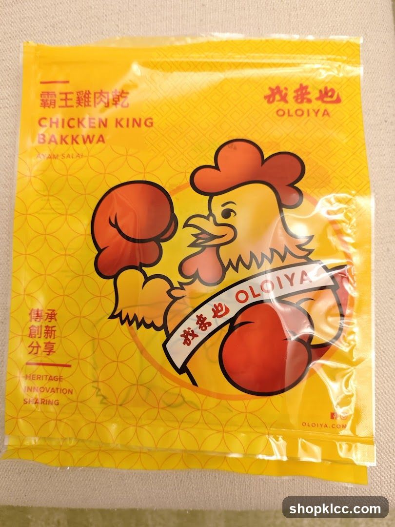 Oloiya Chicken King Bakkwa Package