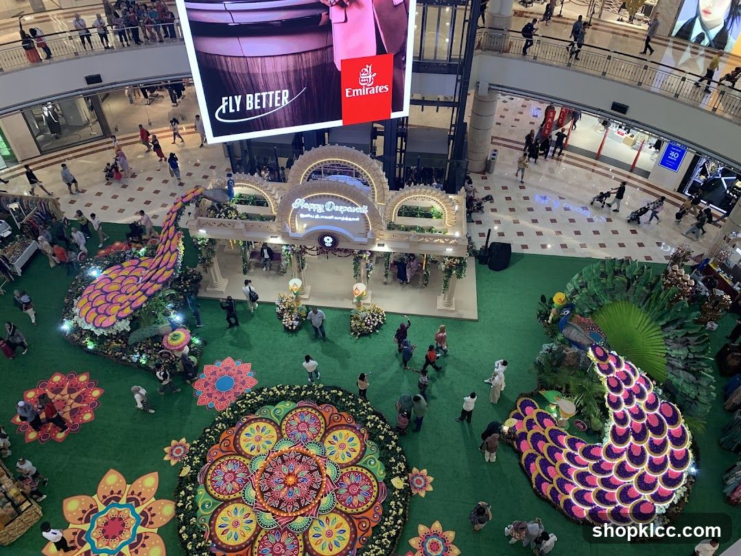 Diwali Decorations in a Mall