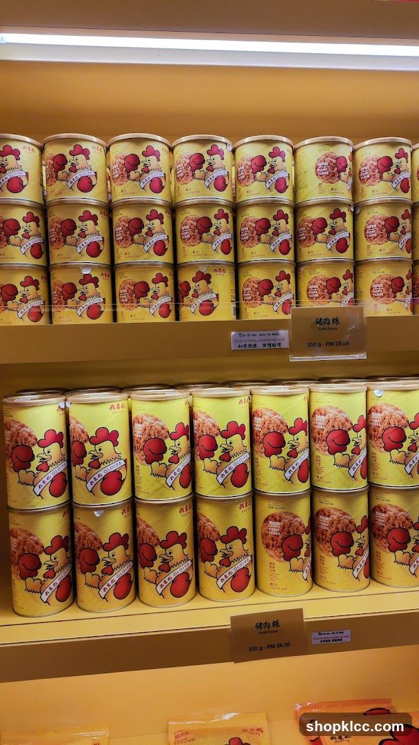 Canned Meat Products Display