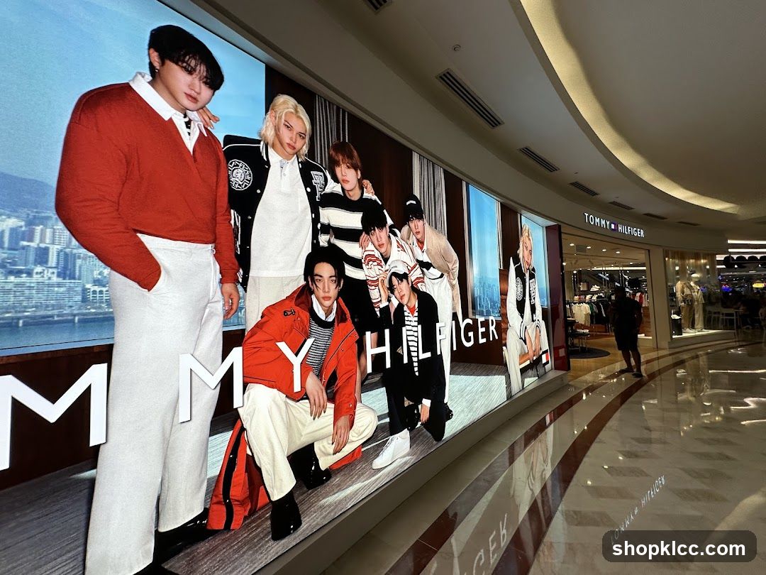 Tommy Hilfiger Storefront Advertisement