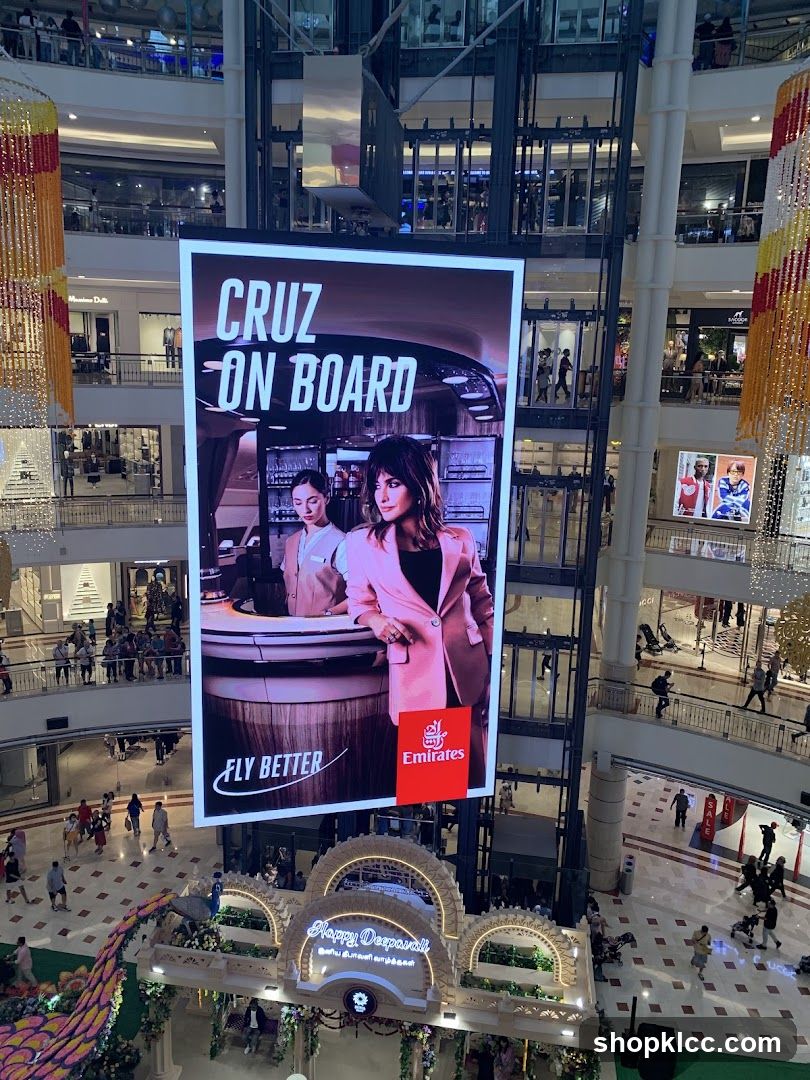 Emirates Advertisement in Mall