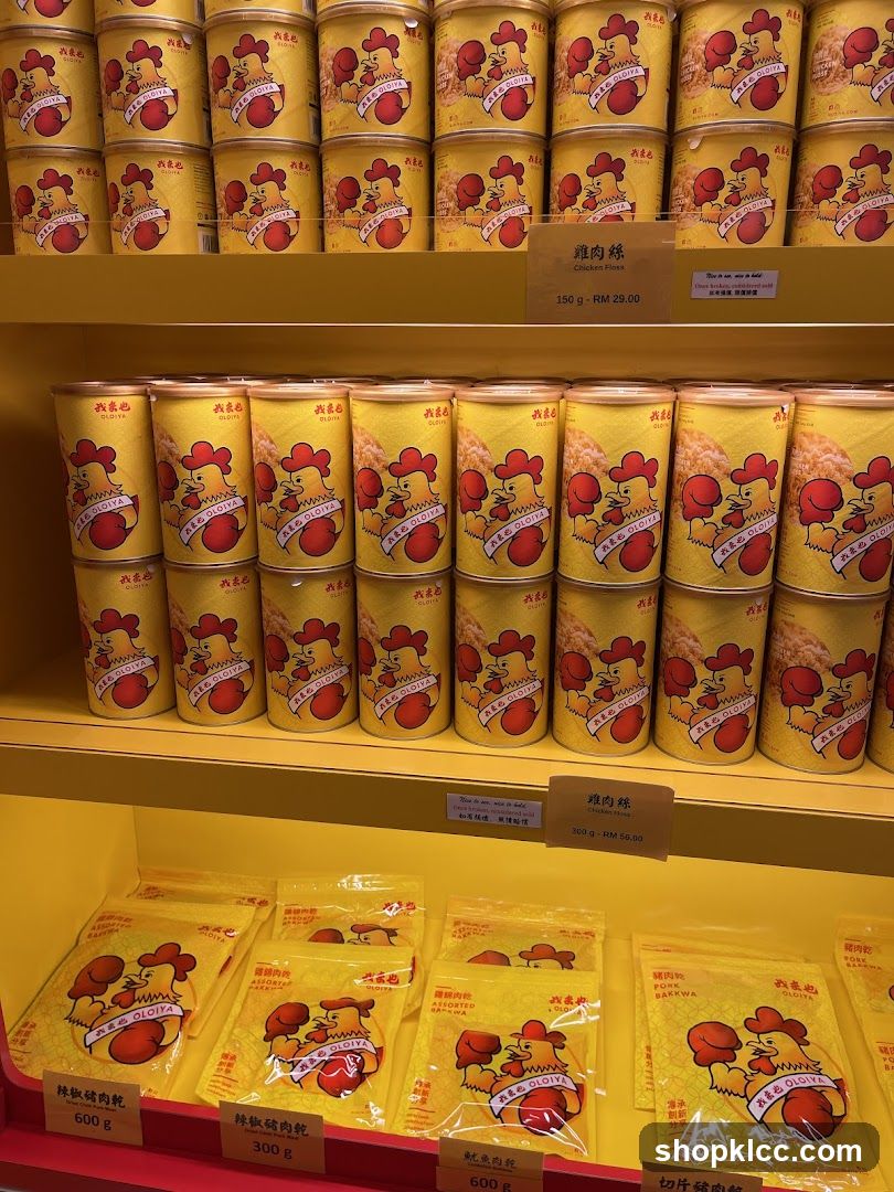 Canned Chicken Products Display
