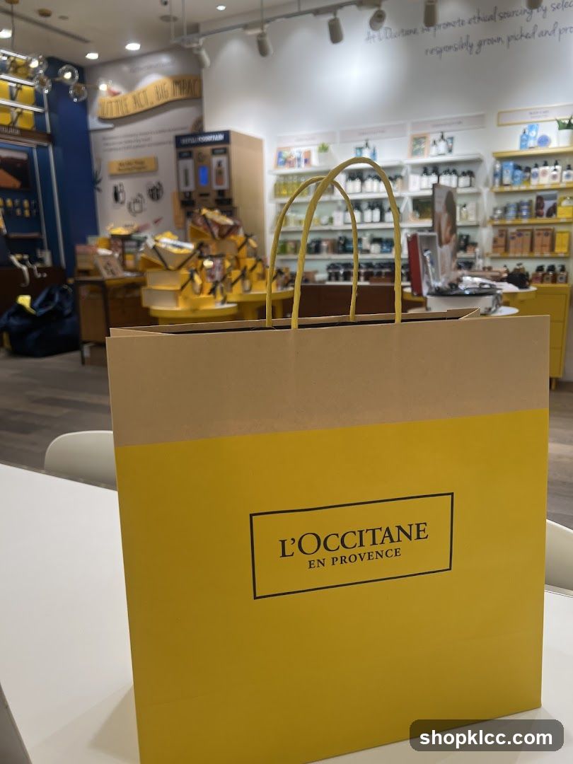 L'Occitane Shopping Bag