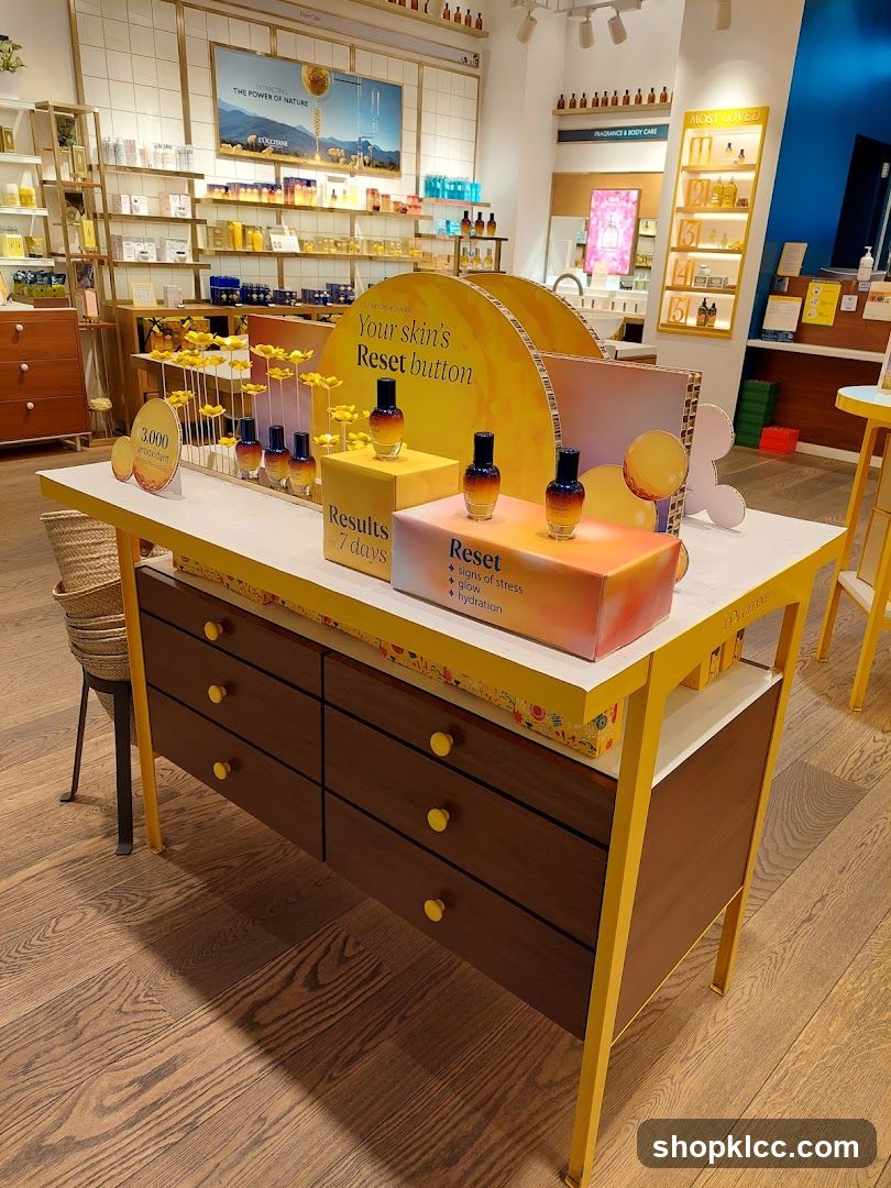 Skincare Display