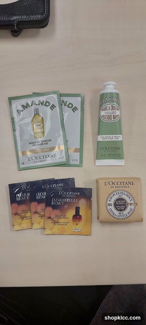 L'Occitane Skincare Samples
