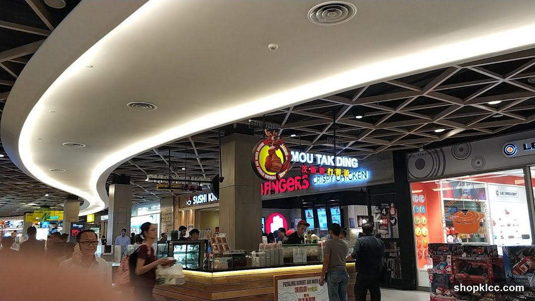 Food court with various stalls