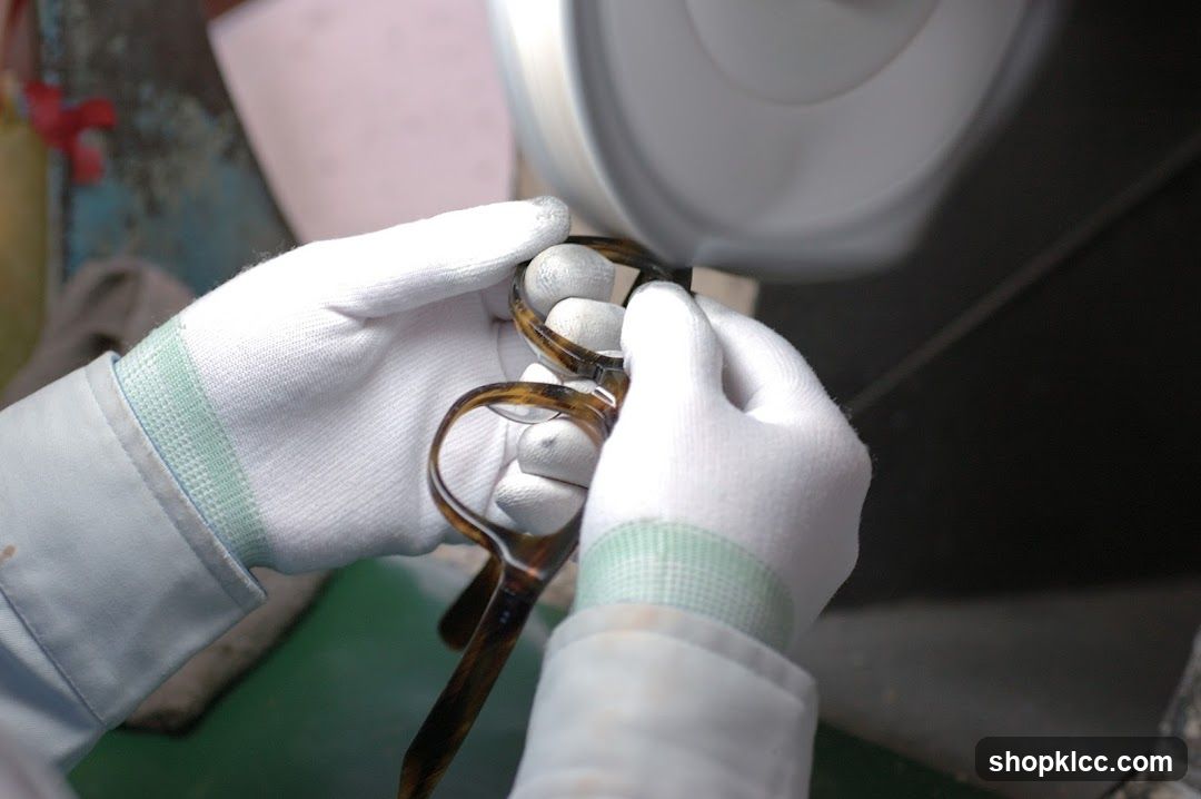 Eyeglass Frame Polishing