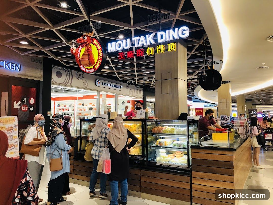 Food Stall with Customers