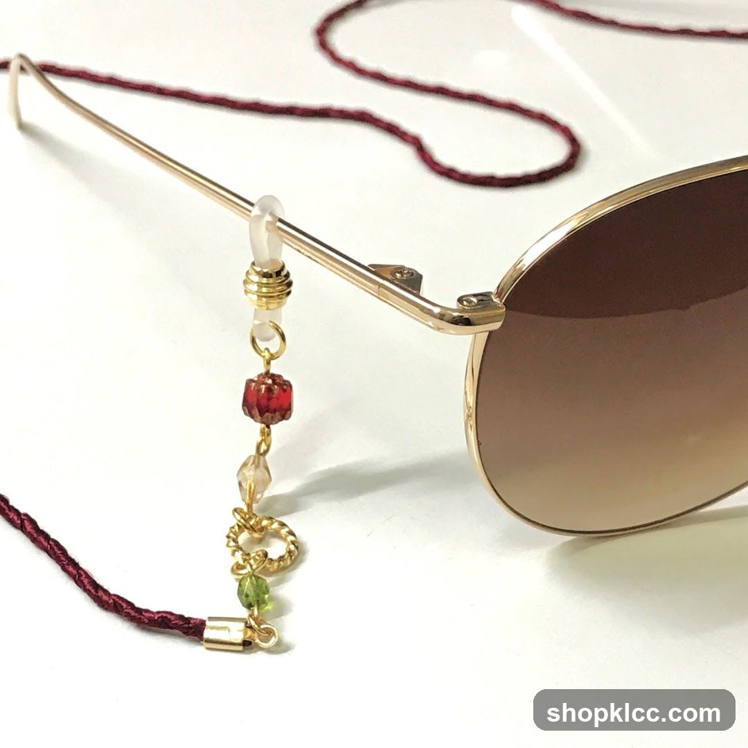 Beaded Eyeglass Chain