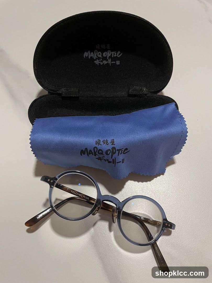 Eyeglasses and Case